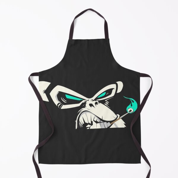 Item preview,  Illustration of a mad monkey holding a burnt match in its mouth designed and sold by 42youbest.