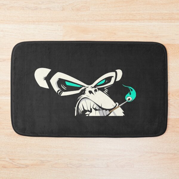 Item preview,  Illustration of a mad monkey holding a burnt match in its mouth designed and sold by 42youbest.