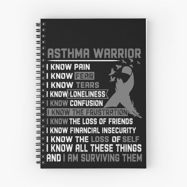 Item preview, I Am Asthma Warrior, I Know All These Things and I Am Surviving Them designed and sold by DianabellShop.