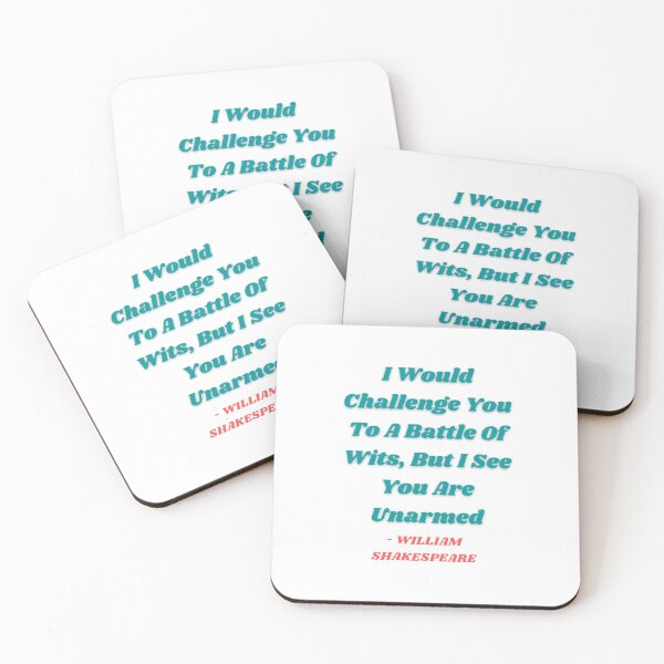 Item preview, I Would Challenge You To A Battle of Wits designed and sold by Artistive.