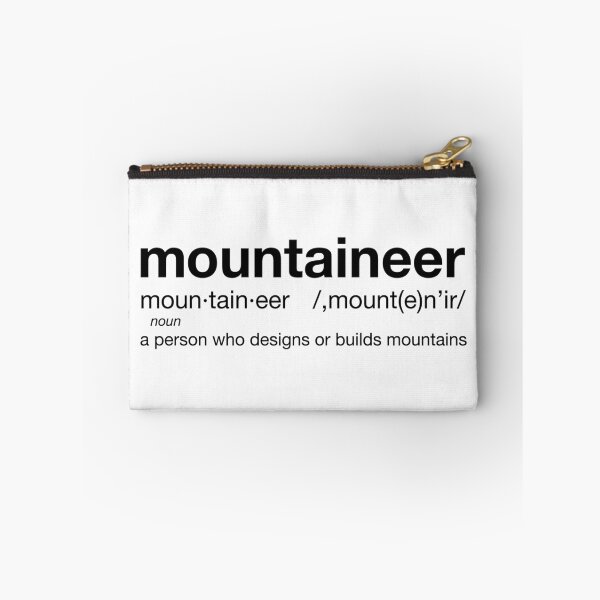Item preview, Mountaineer Definition designed and sold by LudlumDesign.