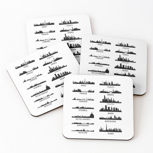 Item preview, sketching the most famous cities in the world designed and sold by 42youbest.