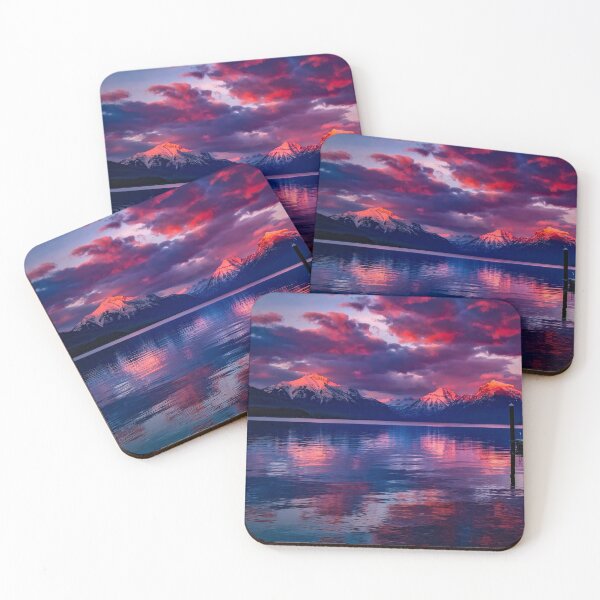 Item preview, Sunset Over Lake And Mountain Vista designed and sold by KC-Clothing-Co.