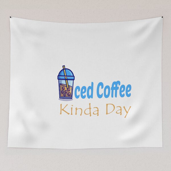Item preview, Iced coffee kinda day-iced coffee lovers,Cappucino Macchiato Frappuccino Iced Latte Morning Grouch Cold Brew designed and sold by jamwind.