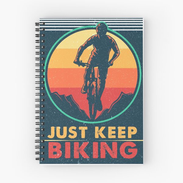 Item preview, Just keep biking, biking gift  designed and sold by Powerredge.