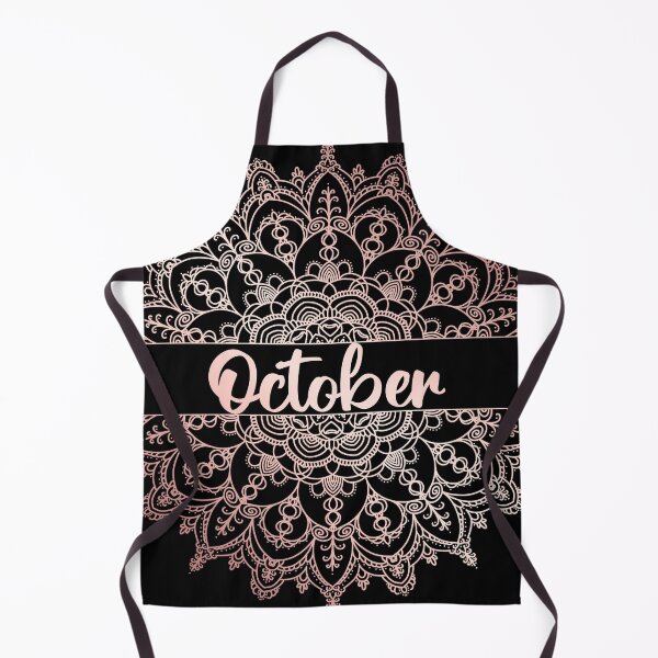 Item preview, October month for bullet journal in rose gold designed and sold by felinefeelings.
