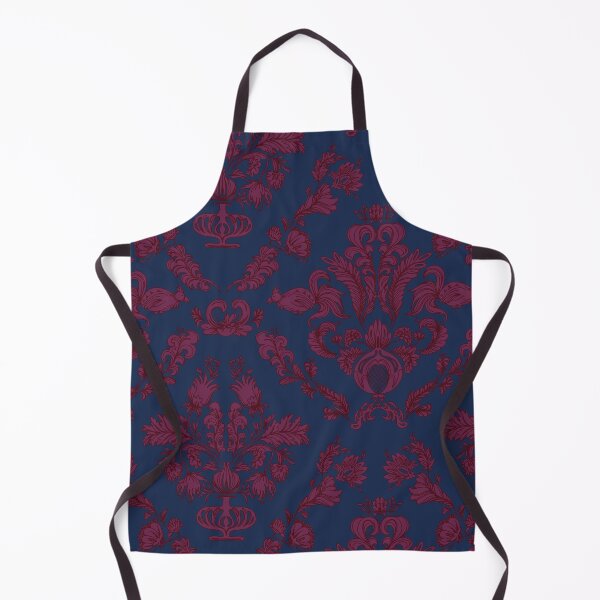 Item preview, Floral Damask modern pattern designed and sold by Milatoo.
