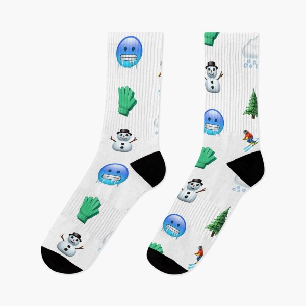 Item preview, Emoji stickers pack winter edition designed and sold by SolidOFFMerch.