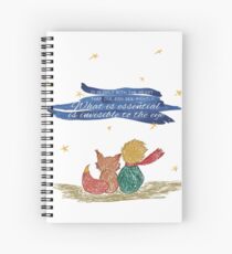 What is essential is invisible to the eye Spiral Notebook