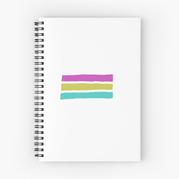Aperçu de l'œuvre Drapeau de la fierté pansexuelle Doodle créée et vendue par FoxCalledThread.