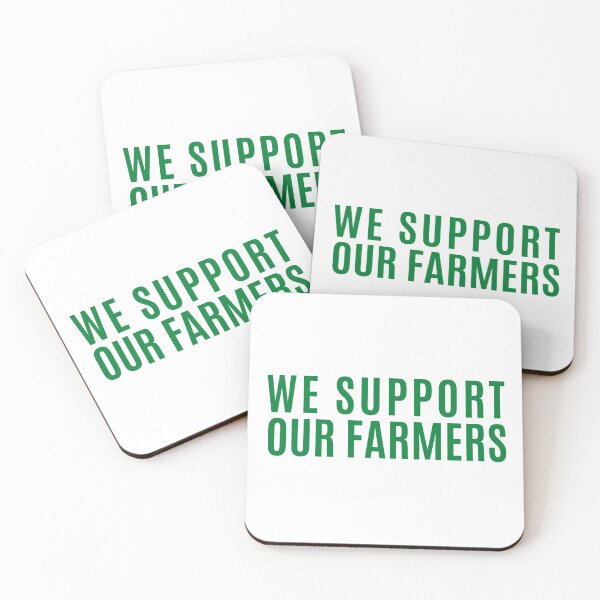 Item preview, We Support Our Farmers designed and sold by The Little Wood Cottage.