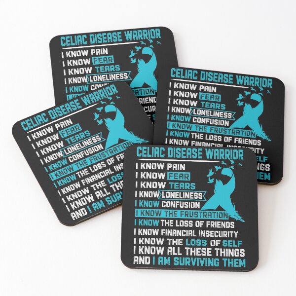 Item preview, I Am Celiac Disease Warrior, I Know All These Things and I Am Surviving Them designed and sold by DianabellShop.