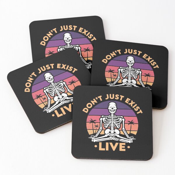 Item preview, Live, Don't Just Exist! designed and sold by Mountivate.