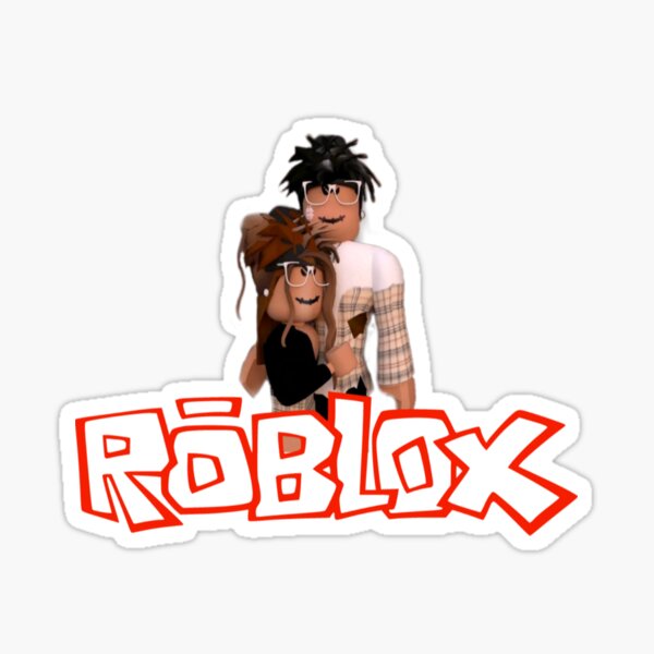 Roblox Girl Stickers Redbubble - summer aesthetic roblox girl and boy gfx