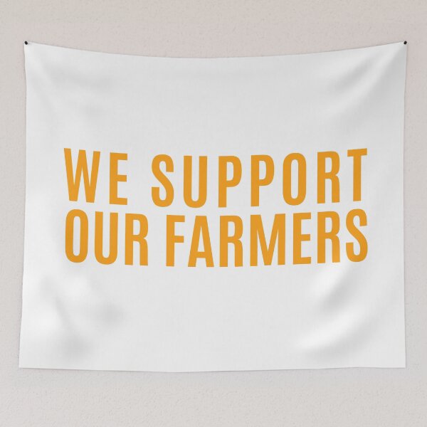 Item preview, We Support Our Farmers designed and sold by The Little Wood Cottage.