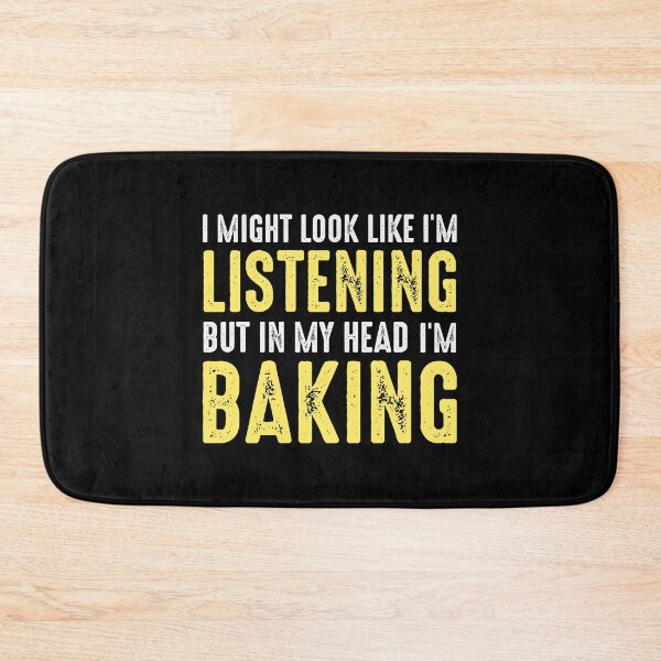 Item preview, Baking funny saying designed and sold by ElBeDesigns.