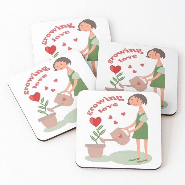 Item preview, Girl's growing love as flower designed and sold by Iryna Pakhomova.