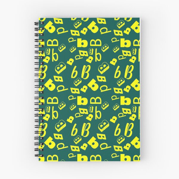 Item preview, Yellow Letter B Pattern Abstract Design designed and sold by Rell1970.