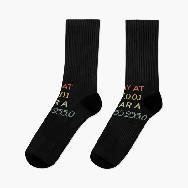 Item preview, stay at 127.0.0.1 wear a 255.255.255.0-stay safe stay at home - designed and sold by seriesxanime.