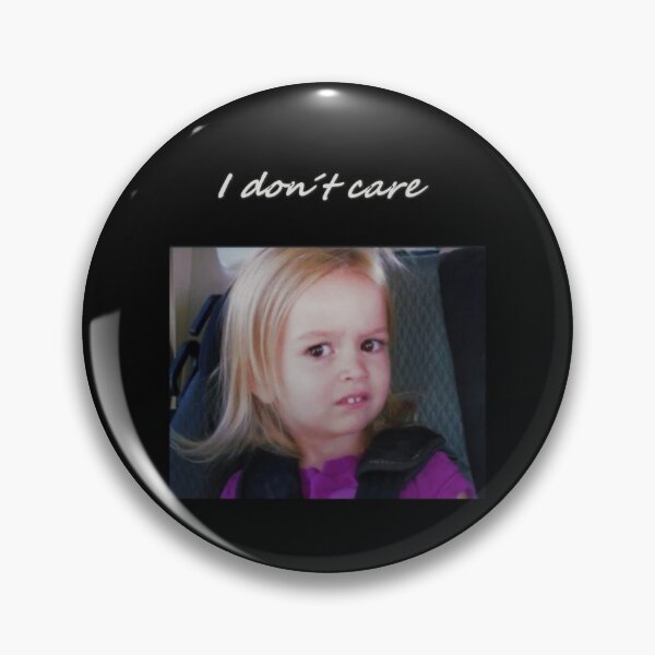 Item preview, Meme girl - I don´t care designed and sold by bubble0bum.