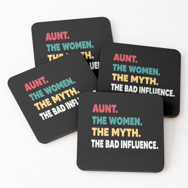 Item preview, Aunt The Woman The Myth The Bad Influenc designed and sold by Heddar Badreddine.