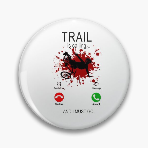 Item preview, Failing Mountainbiker black - Trail is calling designed and sold by dJ-Design.