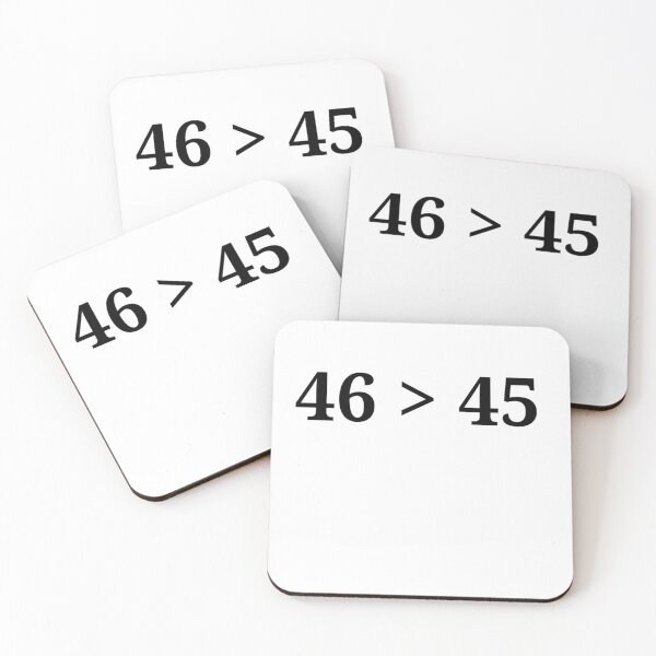 Item preview, 46 Superior Than 45 Democrats Liberals USA Funny designed and sold by CHday.