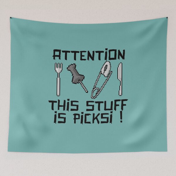 Item preview, Attention this stuff is picksi - Dangerous Pixel Retro Tools designed and sold by emm-j.