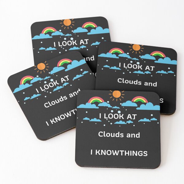Item preview,  I Look At Clouds and I Know Things designed and sold by tarkaittisak.