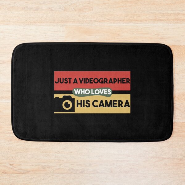 Item preview, Just A Videographer Who Loves His Camera designed and sold by MrElgo.