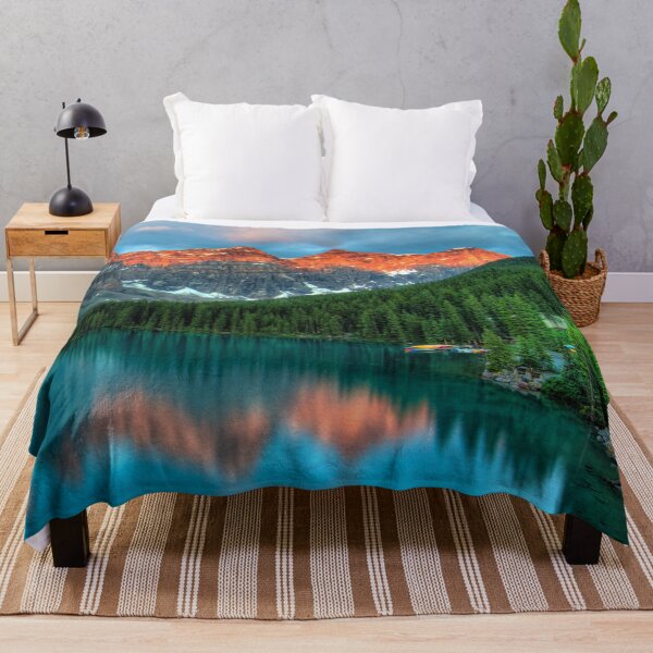 Item preview, Sunrise Over Lake And Mountain Field, Canada designed and sold by KC-Clothing-Co.