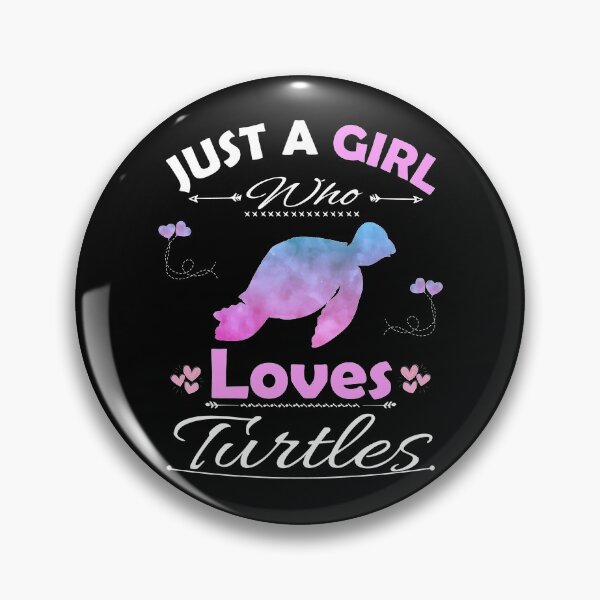 Item preview, Just A Girl Who Loves Turtles designed and sold by PRINTED ..
