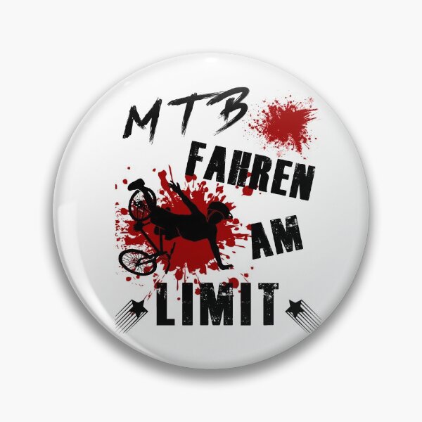 Item preview, MTB riding at the limit - mountain bike black designed and sold by dJ-Design.