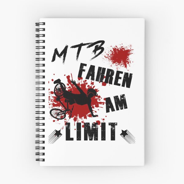 Item preview, MTB riding at the limit - mountain bike black designed and sold by dJ-Design.