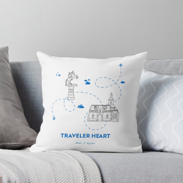 Item preview, Traveler Heart Make It Happen designed and sold by unikologo.
