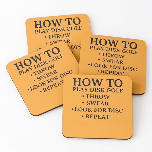 Item preview, How To Play Disc Golf designed and sold by shaheergraphic.