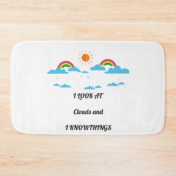 Item preview, I Look At Clouds and I Know Things designed and sold by tarkaittisak.