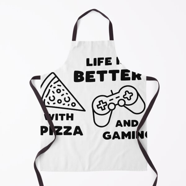 Item preview, Life Is Better With Pizza And Gaming designed and sold by T-idea.