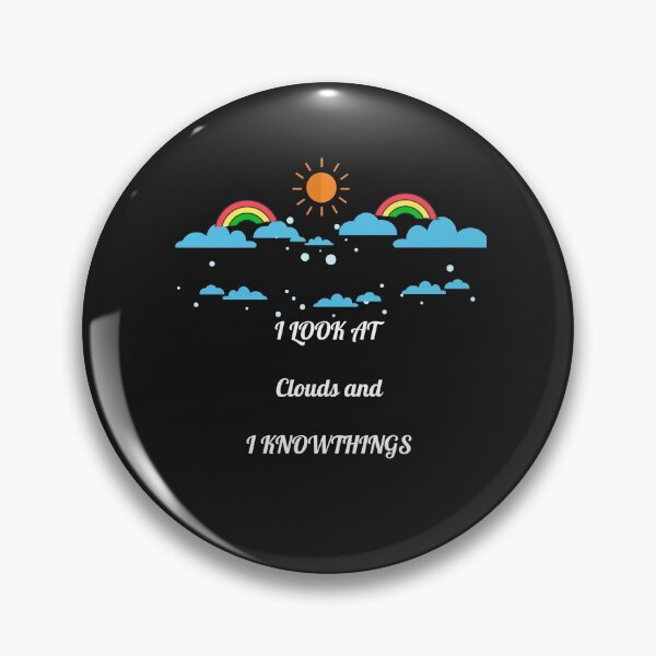 Item preview,  I Look At Clouds and I Know Things designed and sold by tarkaittisak.