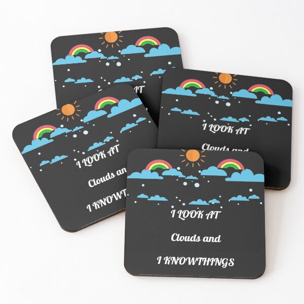 Item preview,  I Look At Clouds and I Know Things designed and sold by tarkaittisak.