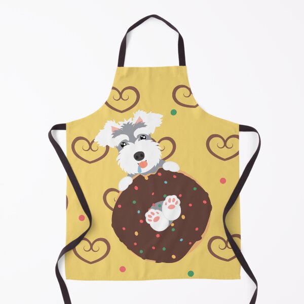 Item preview, Miniature Schnauzer Donut designed and sold by Lulupainting.