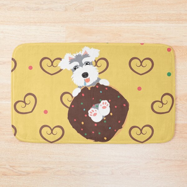 Item preview, Miniature Schnauzer Donut designed and sold by Lulupainting.