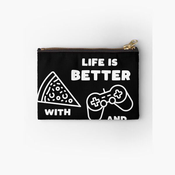 Item preview, Life Is Better With Pizza And Gaming designed and sold by T-idea.