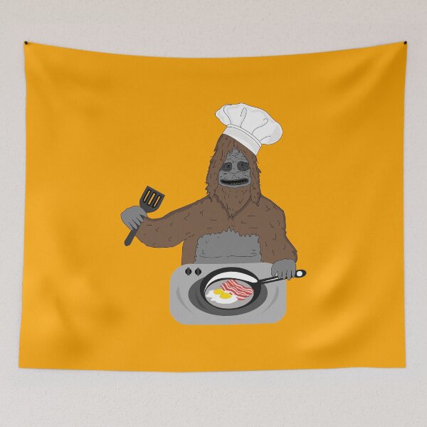 Item preview,  Big lez show cooking bacon and eggs for breakfast, foods, druggo , funny cute big lez show  designed and sold by SGS-.