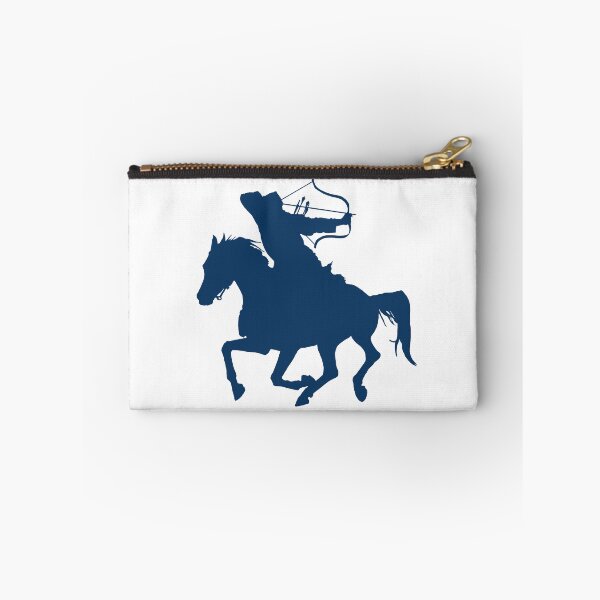 Item preview, Horse archer silhouette - blue designed and sold by NerdScribblings.