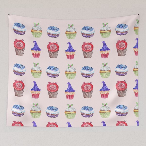 Item preview, Whimsical cupcakes  designed and sold by Nyanko-Sempai.