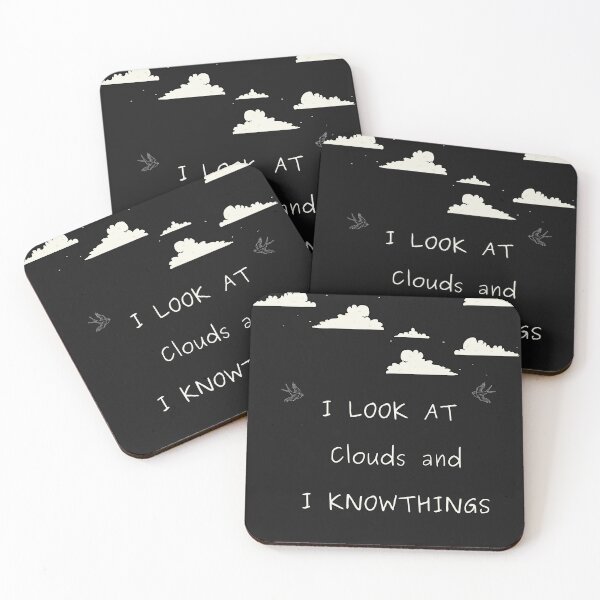 Item preview, I Look At Clouds and I Know Things designed and sold by tarkaittisak.