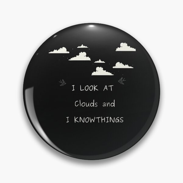 Item preview, I Look At Clouds and I Know Things designed and sold by tarkaittisak.