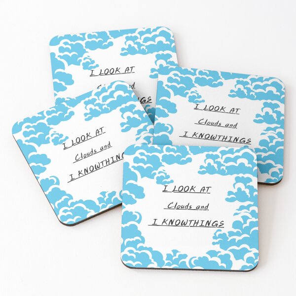 Item preview, I Look At Clouds and I Know Things designed and sold by tarkaittisak.