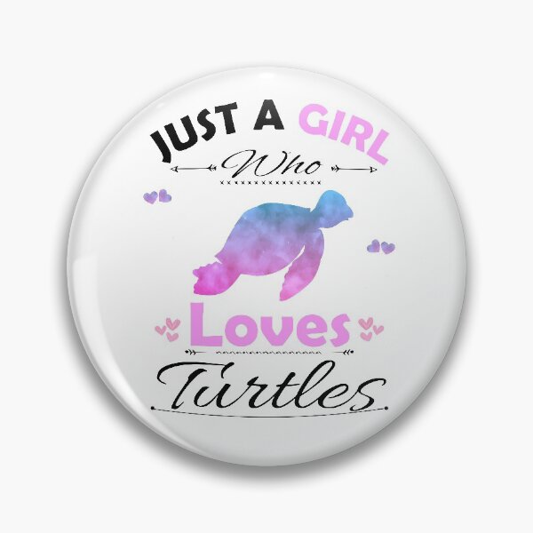 Item preview, Just A Girl Who Loves Turtles designed and sold by PRINTED ..